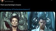 Tom Sturridge and Jacob Anderson in The Sandman | Image via X